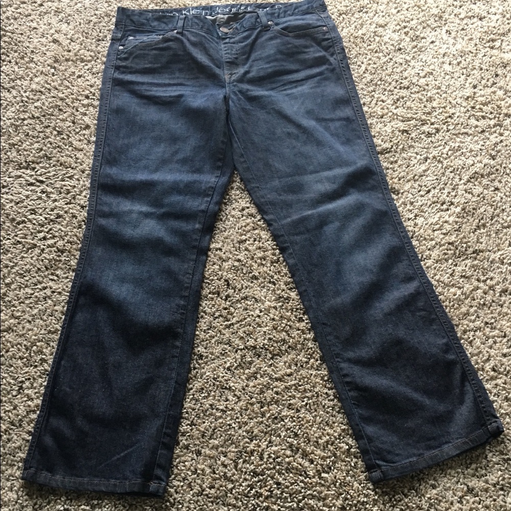 SZ 12 CALVIN KLEIN BOOT CUT JEANS